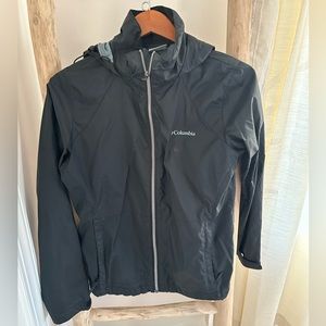 Columbia Black Rain Jacket